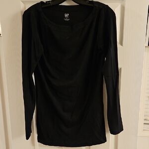 GAP Women's Black Long Sleeve Top